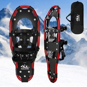 All Terrain Snowshoes Lightweight Aluminum Alloy Snow Shoes with Carry Bag